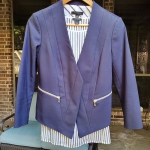 EUC Ann Taylor Navy Jacket 0